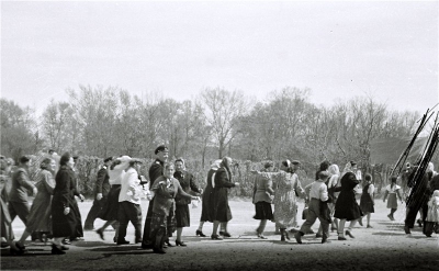 Краматорск, Первомайская демонстрация 1952 года